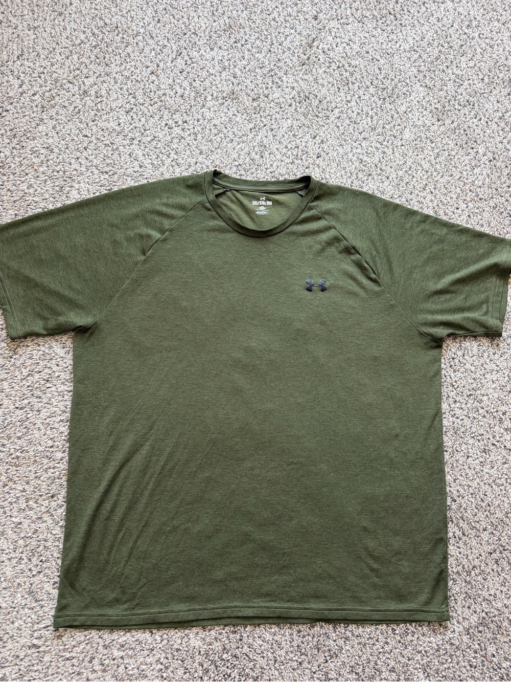 Under Armour Men’s Olive Green Short Sleeve Performance Tee 2XL